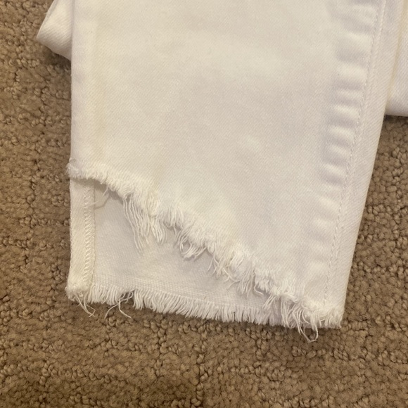 Abercrombie White Simone High Rise Ankle Jeans - Picture 8 of 10